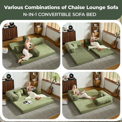 78 Inch Convertible Sofa Bed
