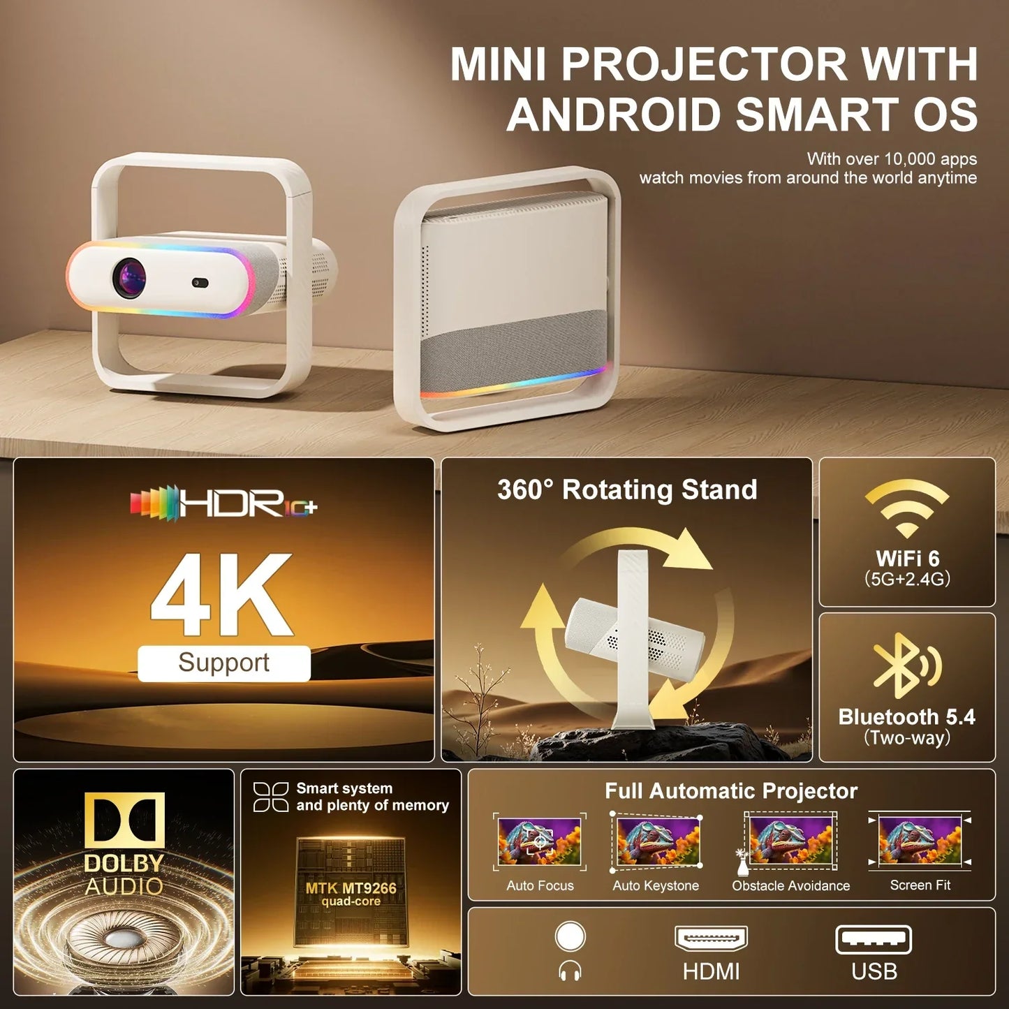P40 Portable Projector