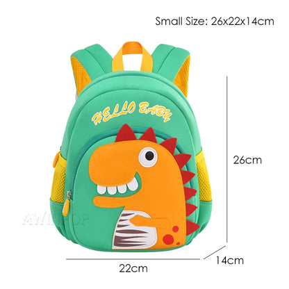 3D Dinosaur School Backpacks