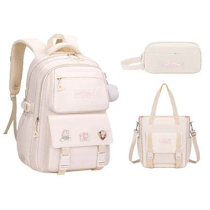 3 Pcs/Set School Bag