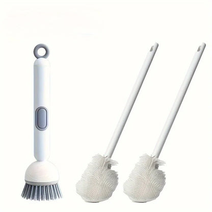 3-piece dishwashing brush
