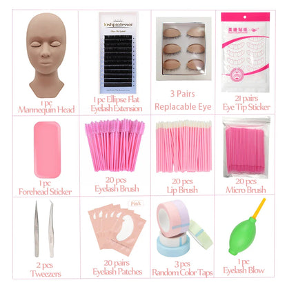 Eyelash Extension Training Kit