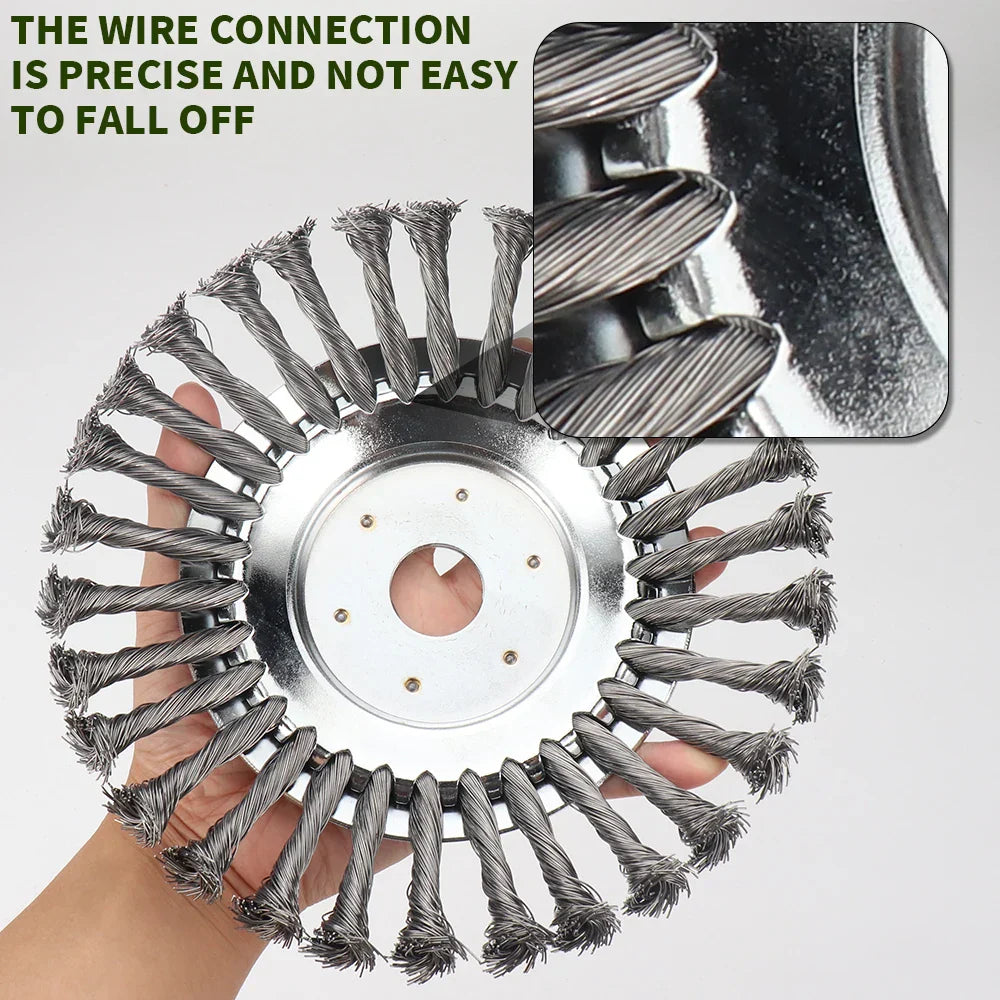 Rotary Weed Brush