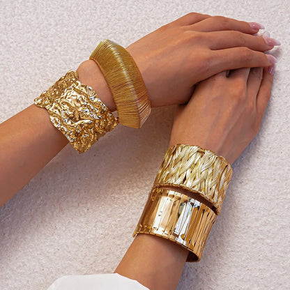 Punk Stainless Steel Bracelets Bangles