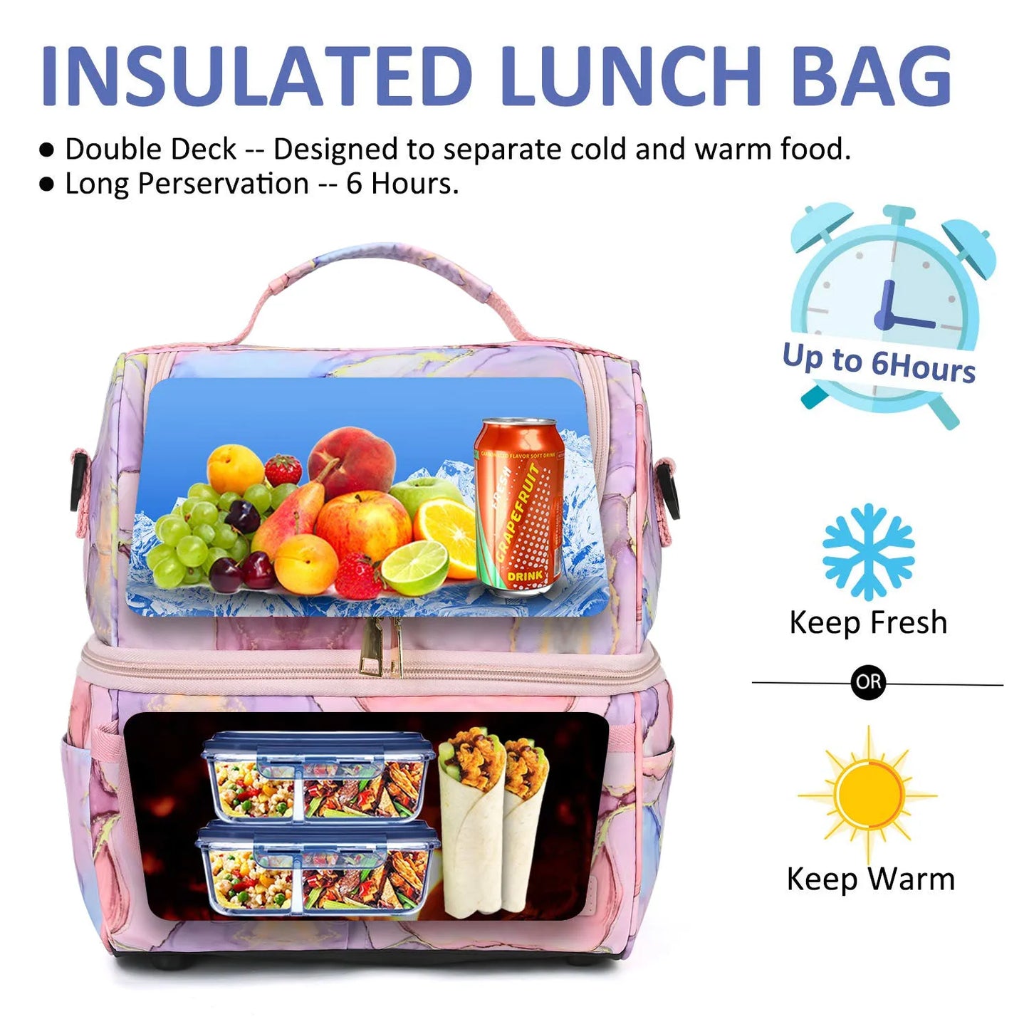 Large Cooler Tote Bag