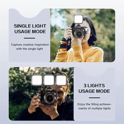 Mini 180 Degree Rotation Clip-on LED Light