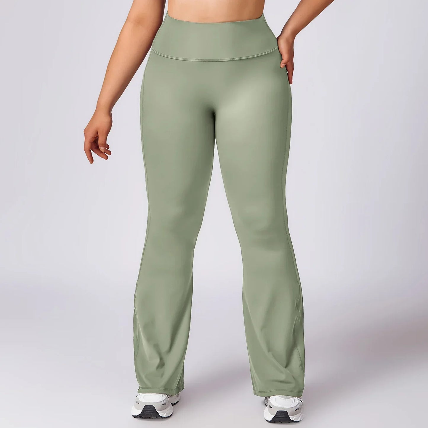 Plus Size Yoga Wide Leg Pant - MONLANE