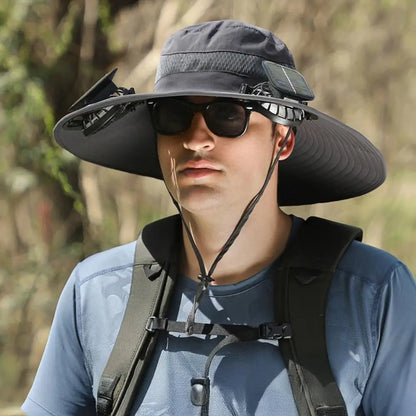 Solar Fan Hat