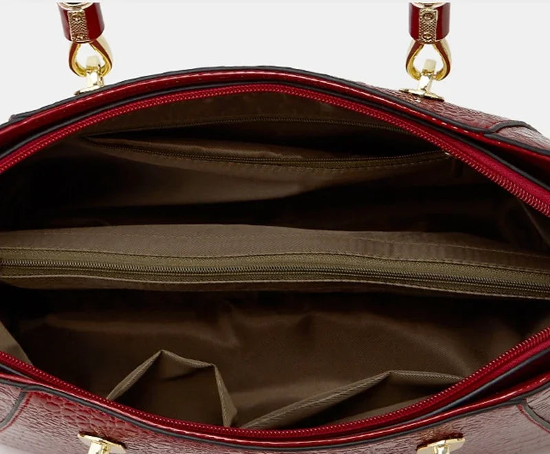 Crocodile Pattern Luxury Handbags