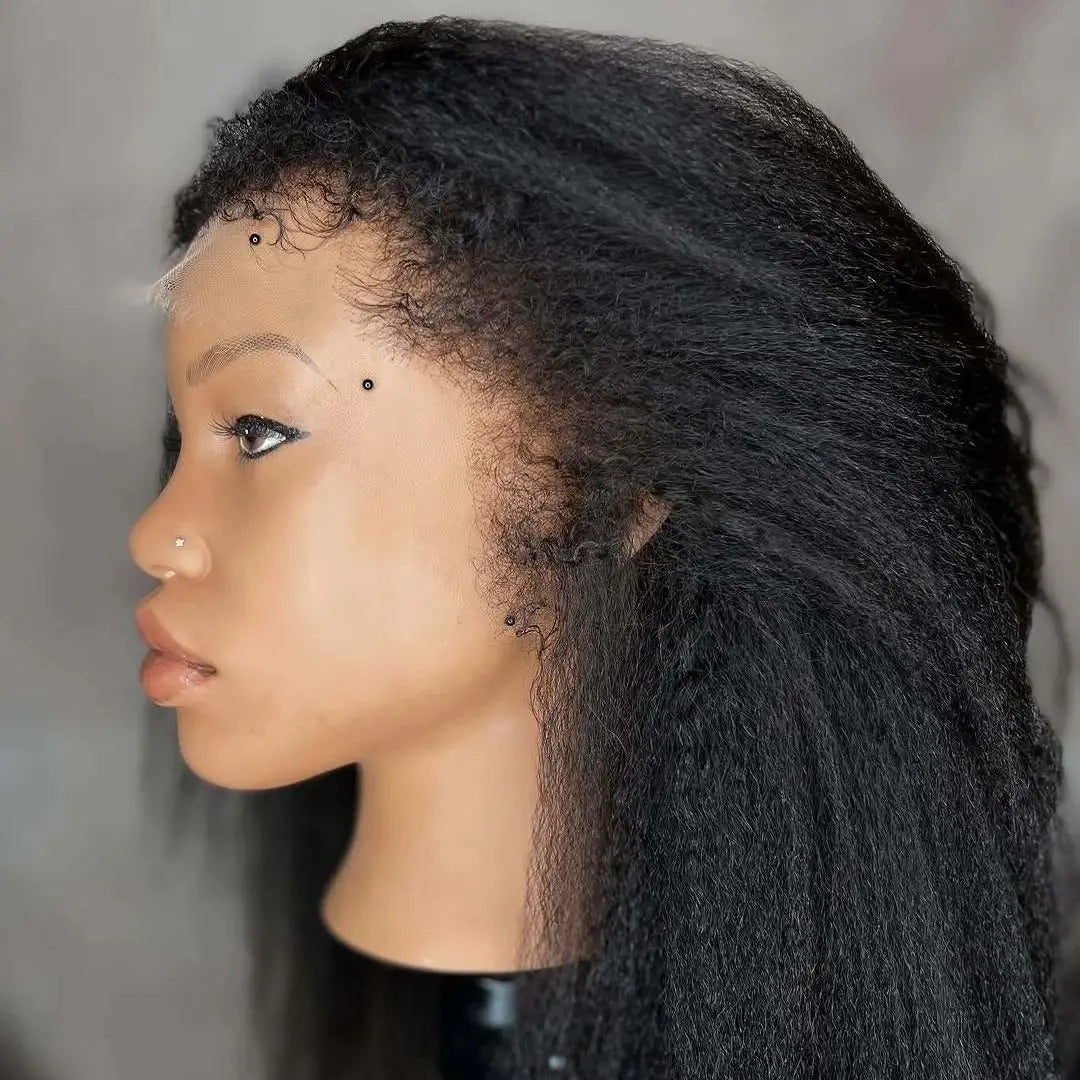 4C Kinky Hairline Lace Frontal Wig