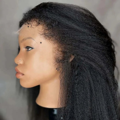 4C Kinky Hairline Lace Frontal Wig