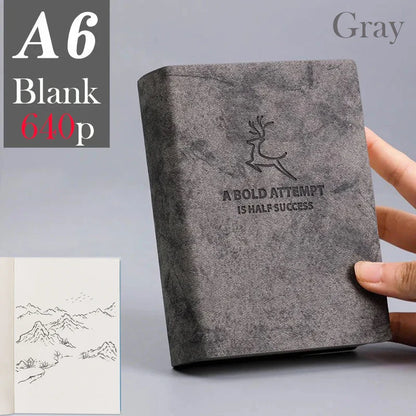 Super Thick Leather Sketchbook