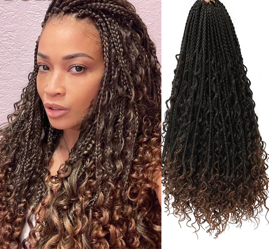 Goddess Box Braids Crochet Hair