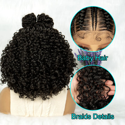 Frontal Cornrow lace front Wig