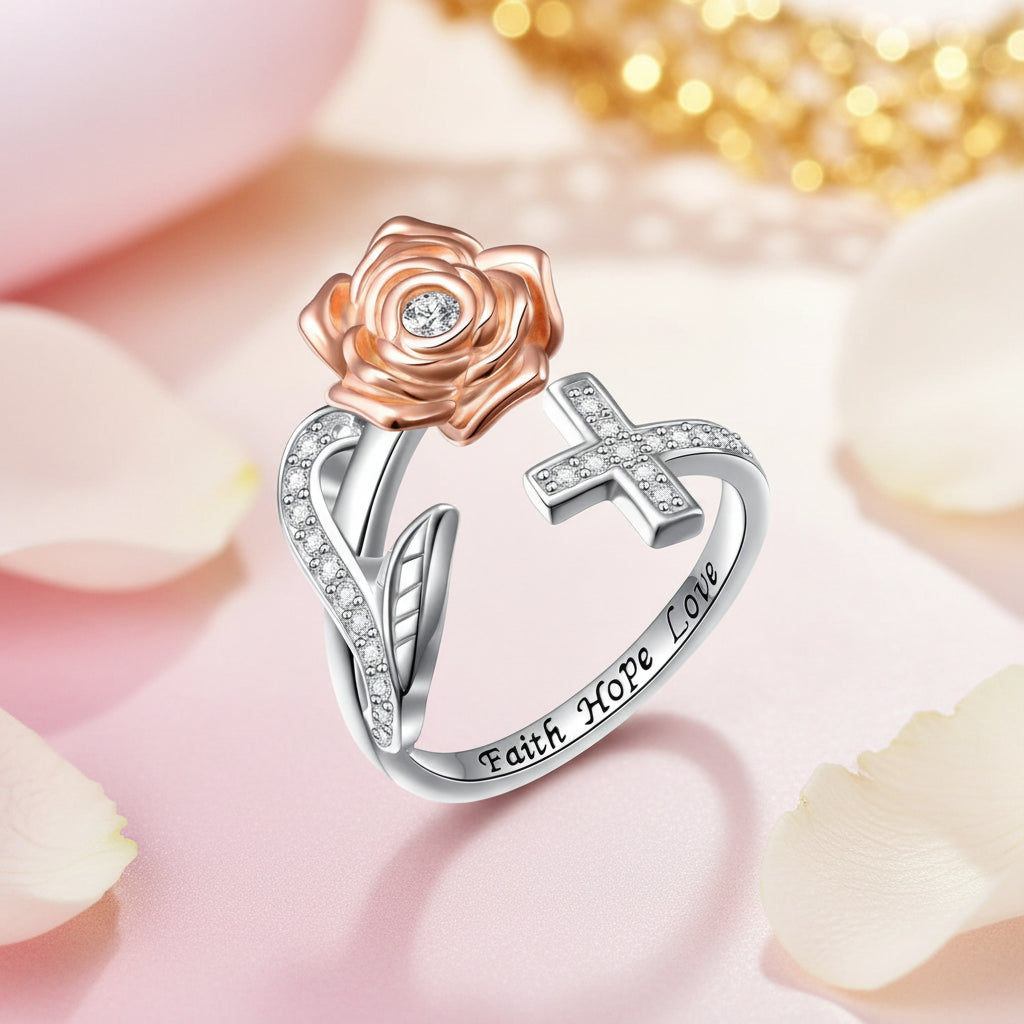Exquisite Faith Ring - MONLANE