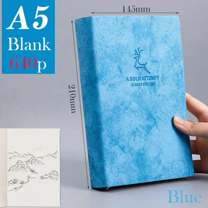 Super Thick Leather Sketchbook