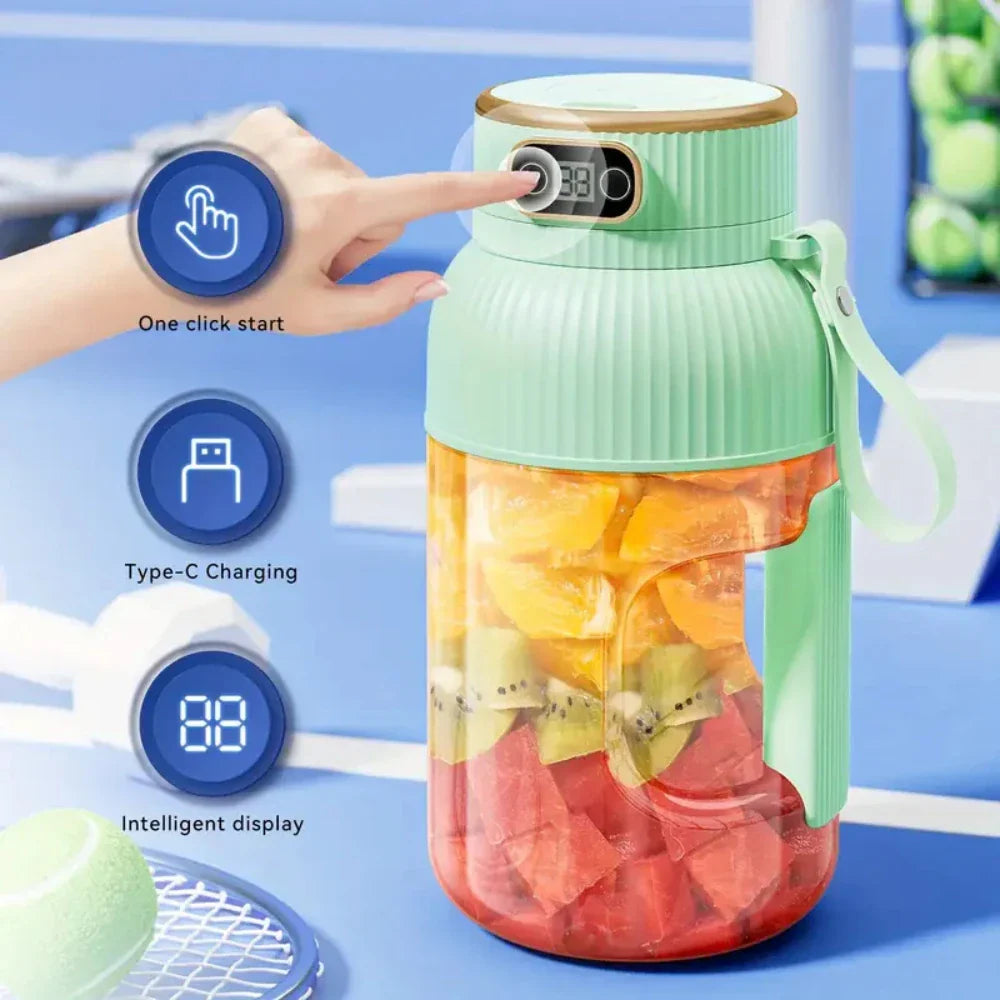 Dual Lids Fresh Juicer