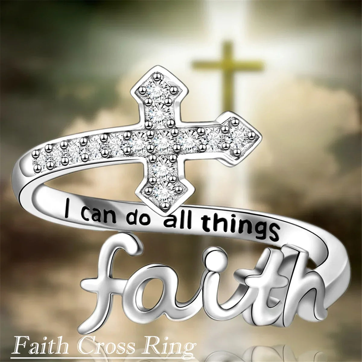 Exquisite Faith Ring - MONLANE