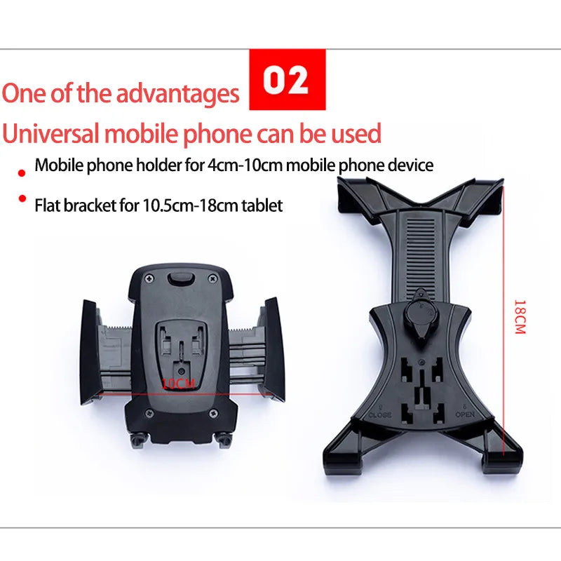 2 in 1 Car Tablet Phone Holder