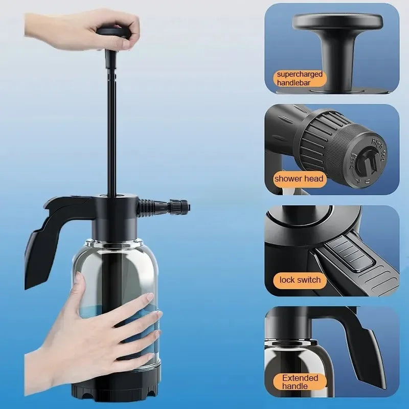 2L Garden High-Pressure Watering Can