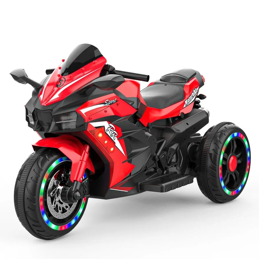 12V Electric Ride on Motorcycle with Light