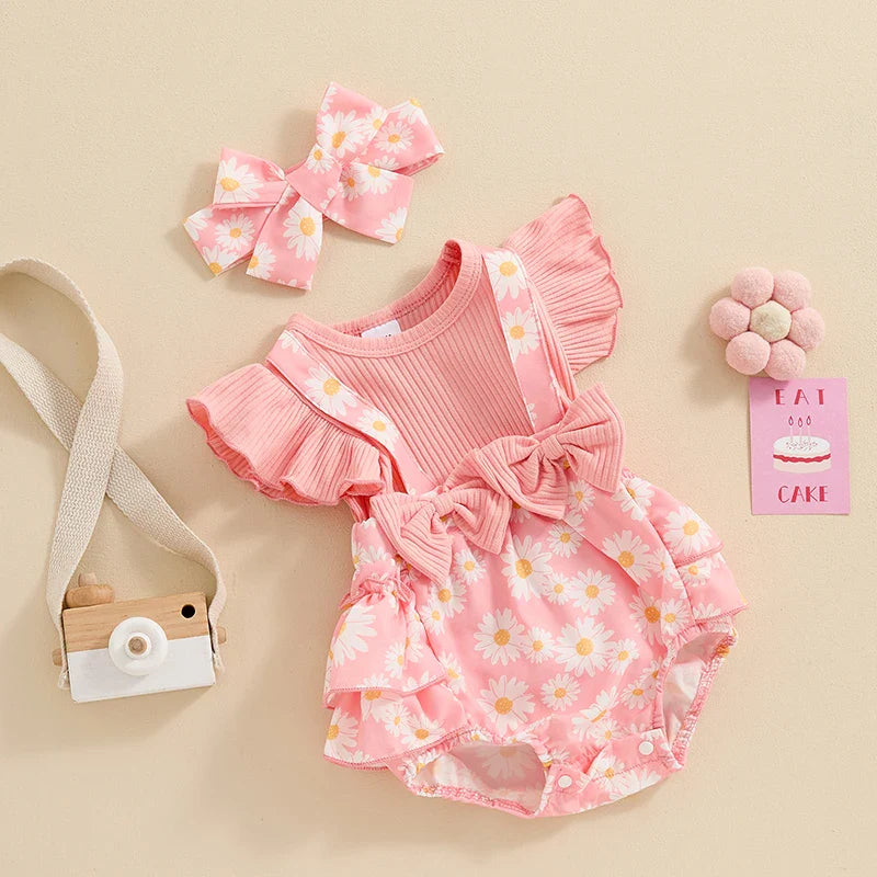 Newborn Ruffle Romper