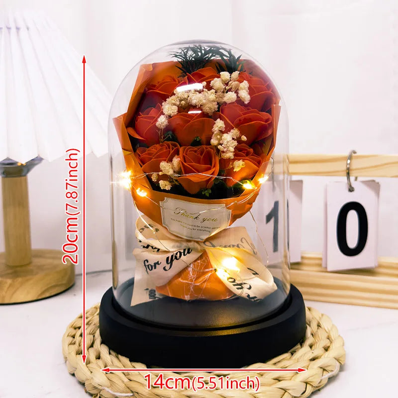 Eternal LED Light Acrylic Flower