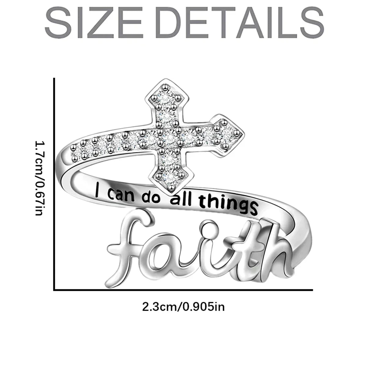 Exquisite Faith Ring - MONLANE
