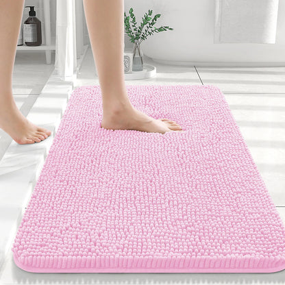 Extra Soft Thick Absorbent Shaggy Bath Mats