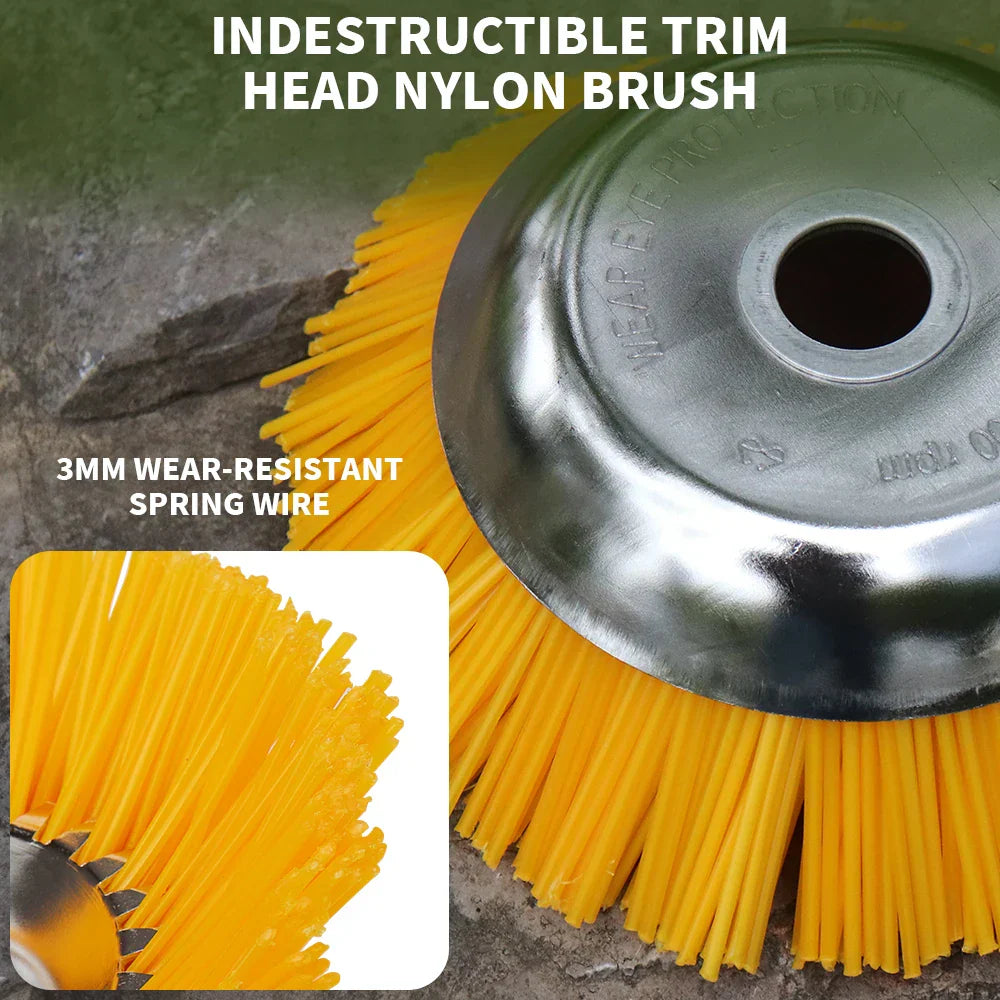Rotary Weed Brush