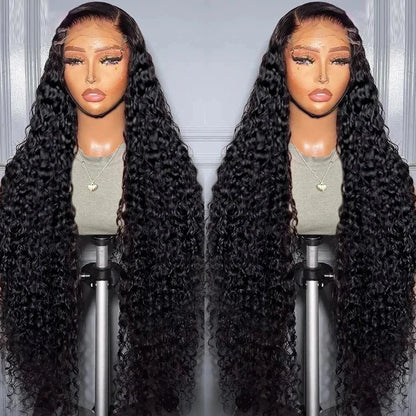 Glueless Wig Human Hair Ready To Wear Deep Wave