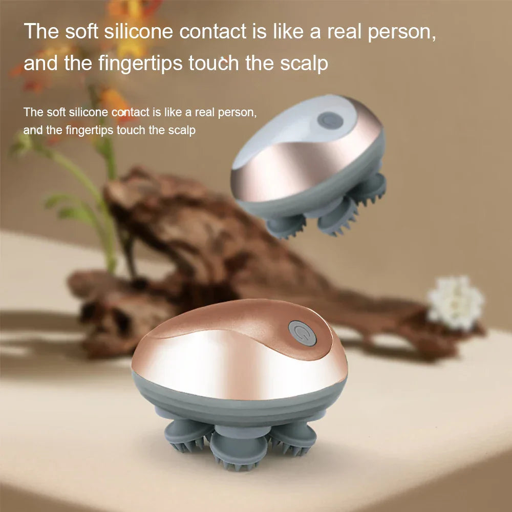 Portable Rechargeable Head Massager