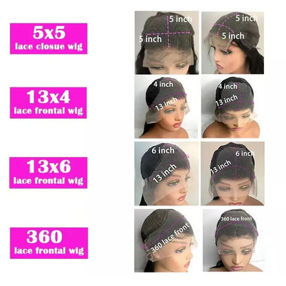 Body Wave Glueless Lace Frontal Wigs
