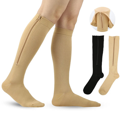 Medical Zipper Compression Socks - MONLANE