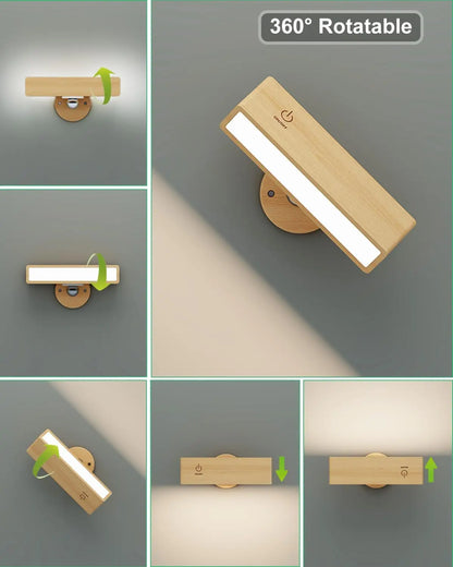 Nordic Wood Wall Lamp