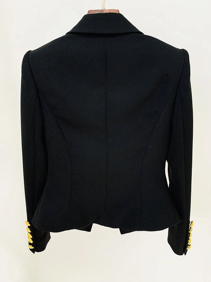 Designer Slim Fitting Single Button Blazer