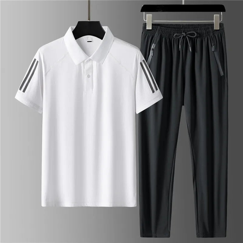 Men's Casual Relaxed Two-Piece Set