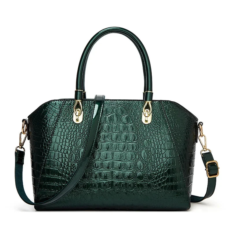 Crocodile Pattern Luxury Handbags
