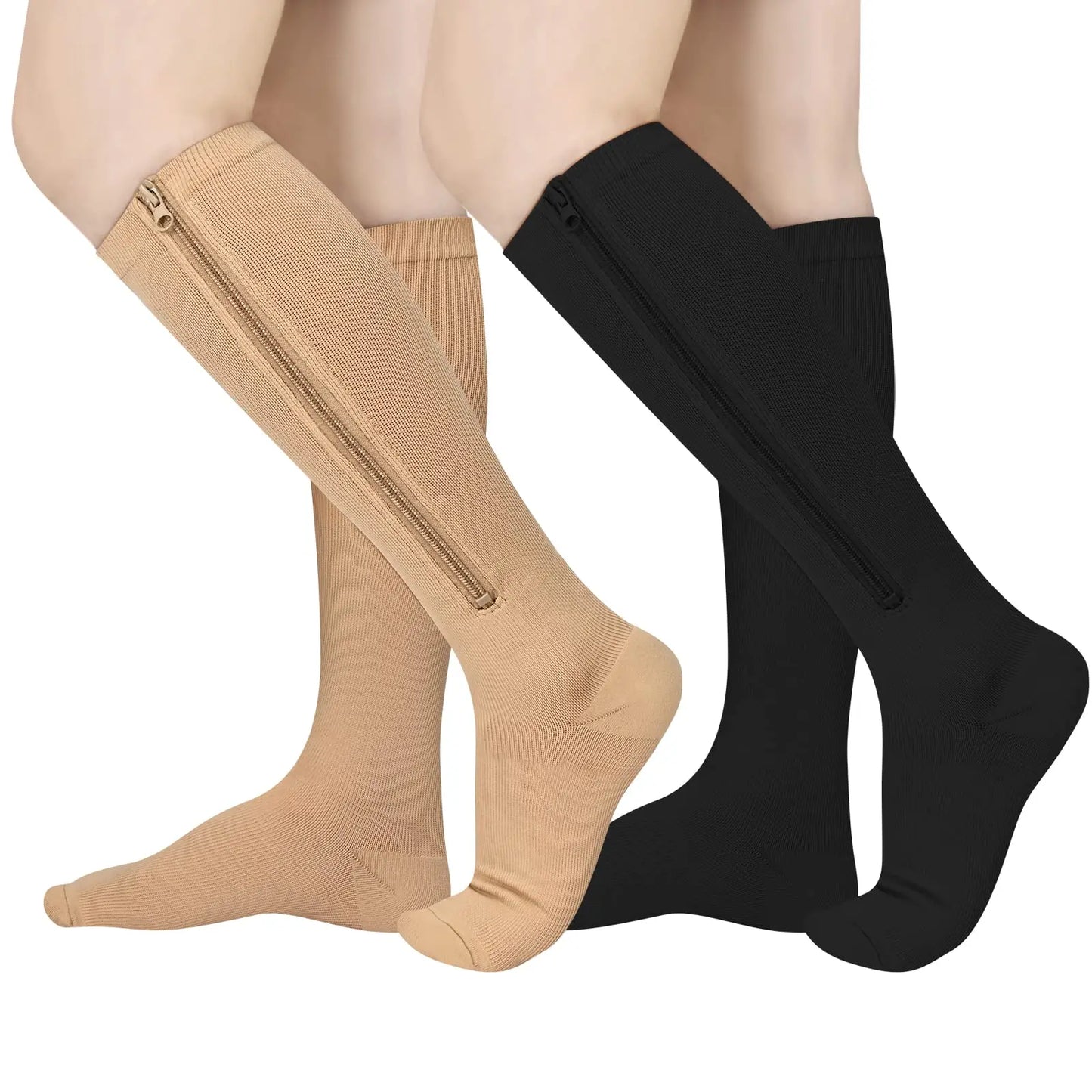 Medical Zipper Compression Socks - MONLANE