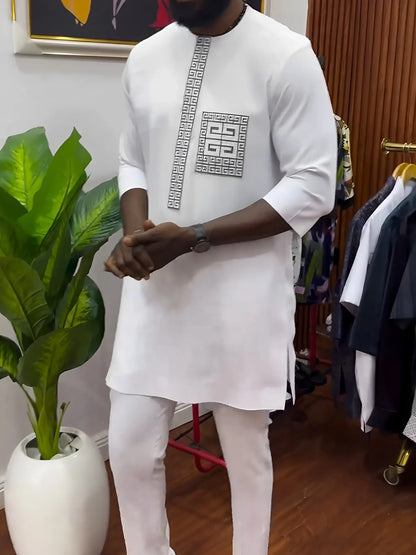 2PC Dashiki African Traditional Outfit
