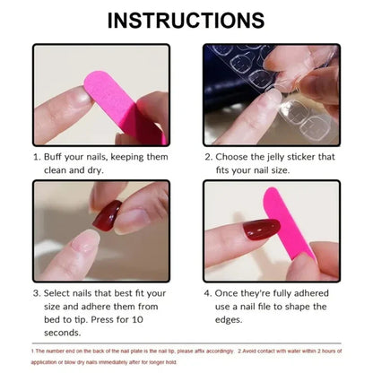 Chic Bow Tie Adorned Press On Nails