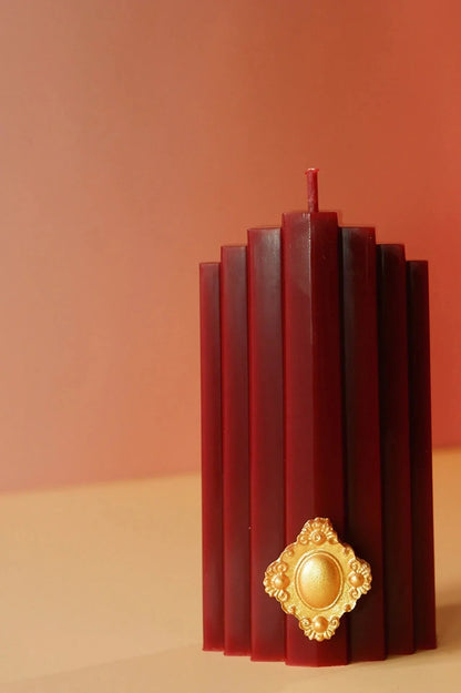 French Vermilion Aromatherapy Candles - MONLANE