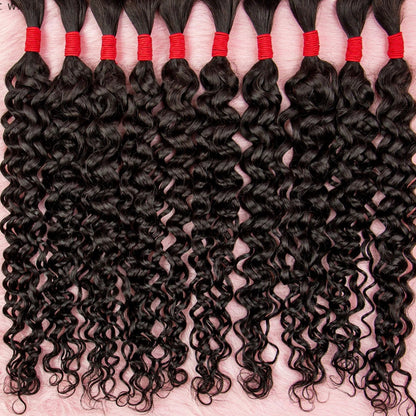 Water Wave Bulk for Braiding Brazilian Remy