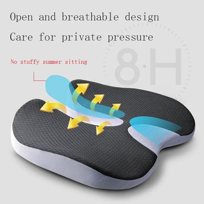 Non Slip Orthopedic Memory Foam Car Seat (U CARE) - MONLANE