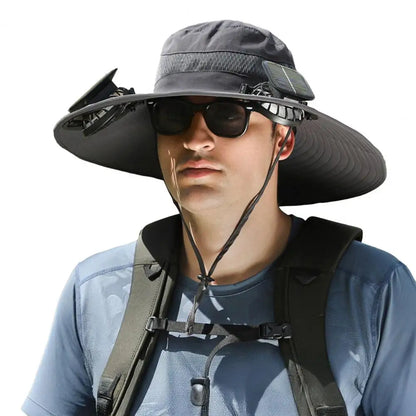 Solar Fan Hat