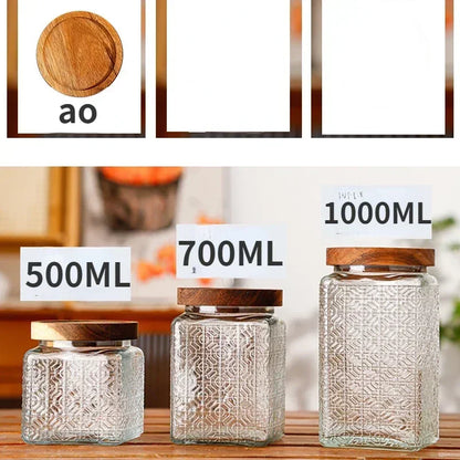 Airtight Glass Jars - MONLANE