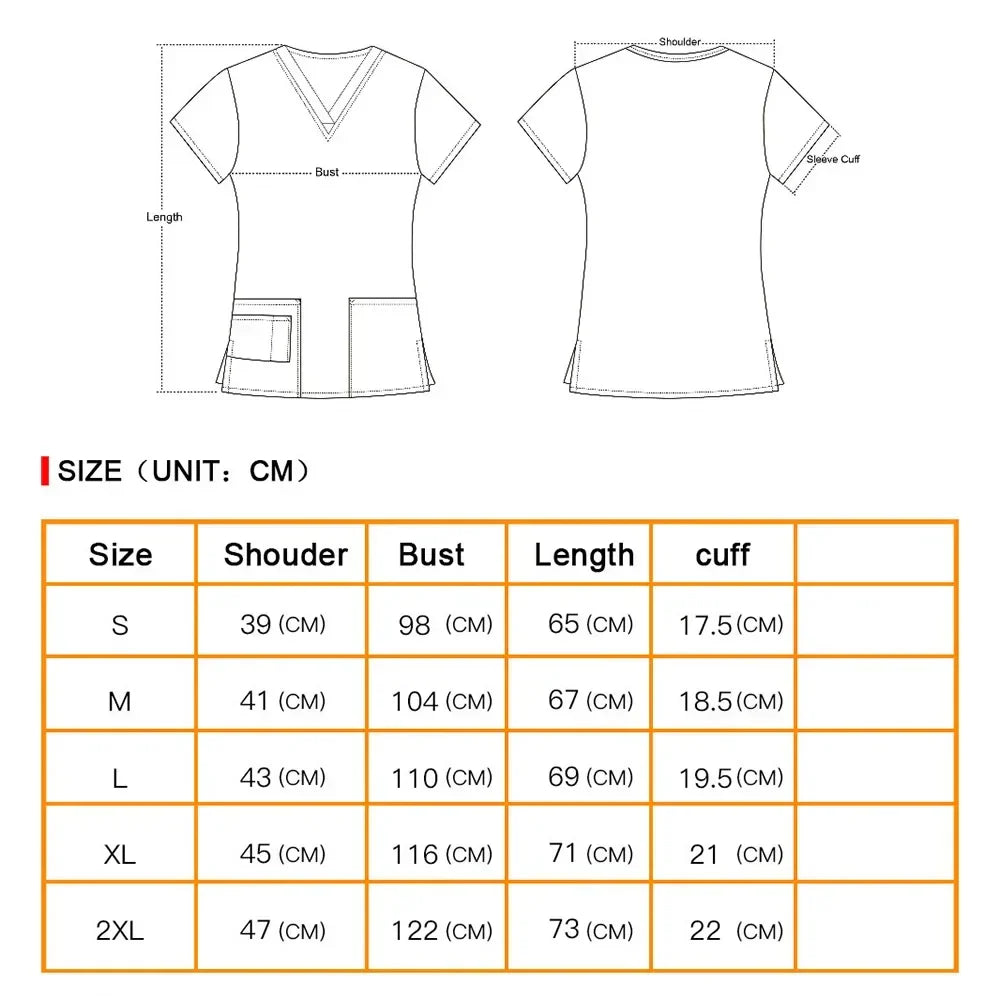 Scrub tops
