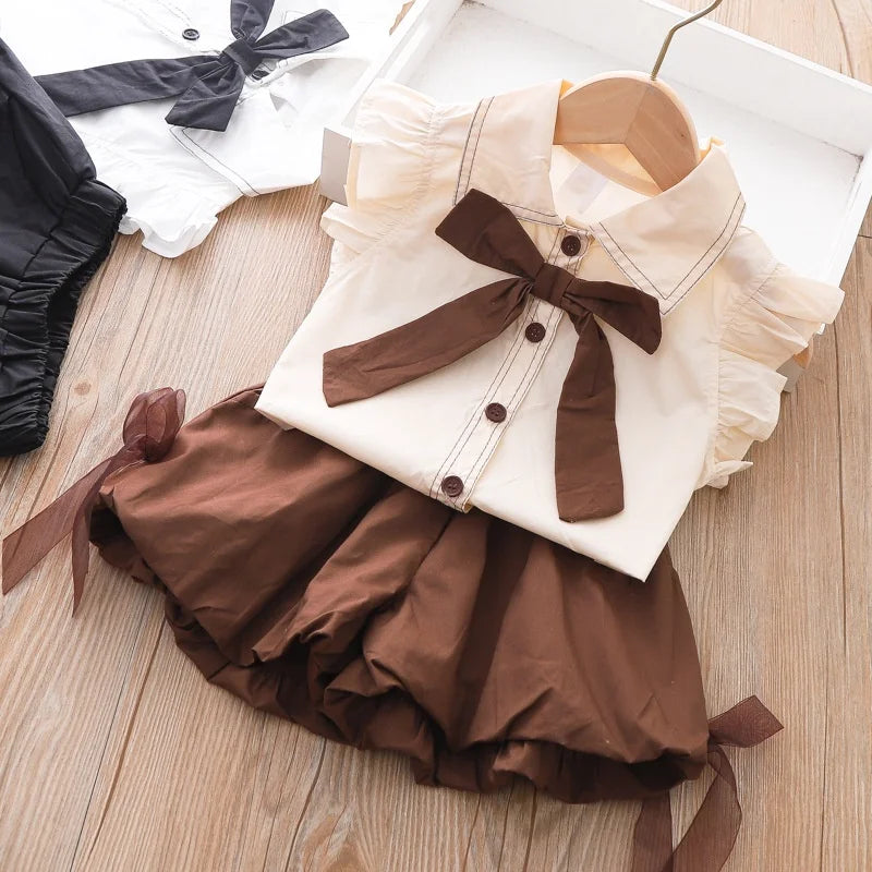 Girls Set Baby Summer Clothes