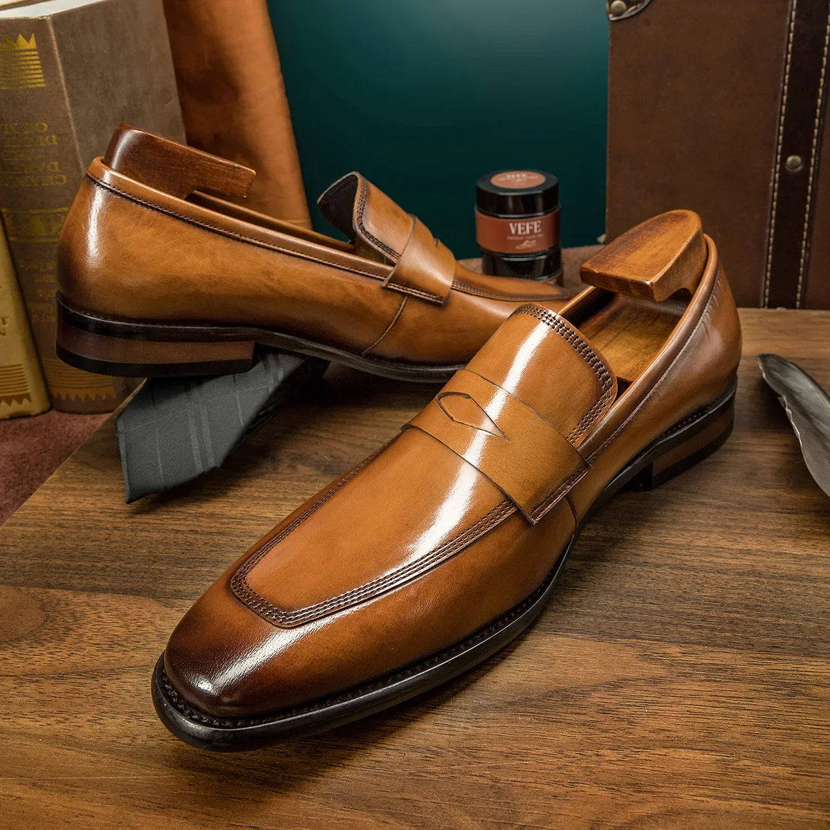 Elegant Gentleman Oxford Shoes - MONLANE