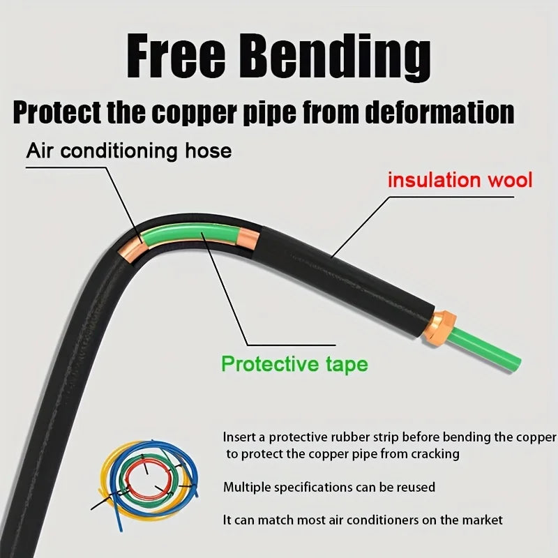 Copper Pipe Bend Protectors Prevent Deformation